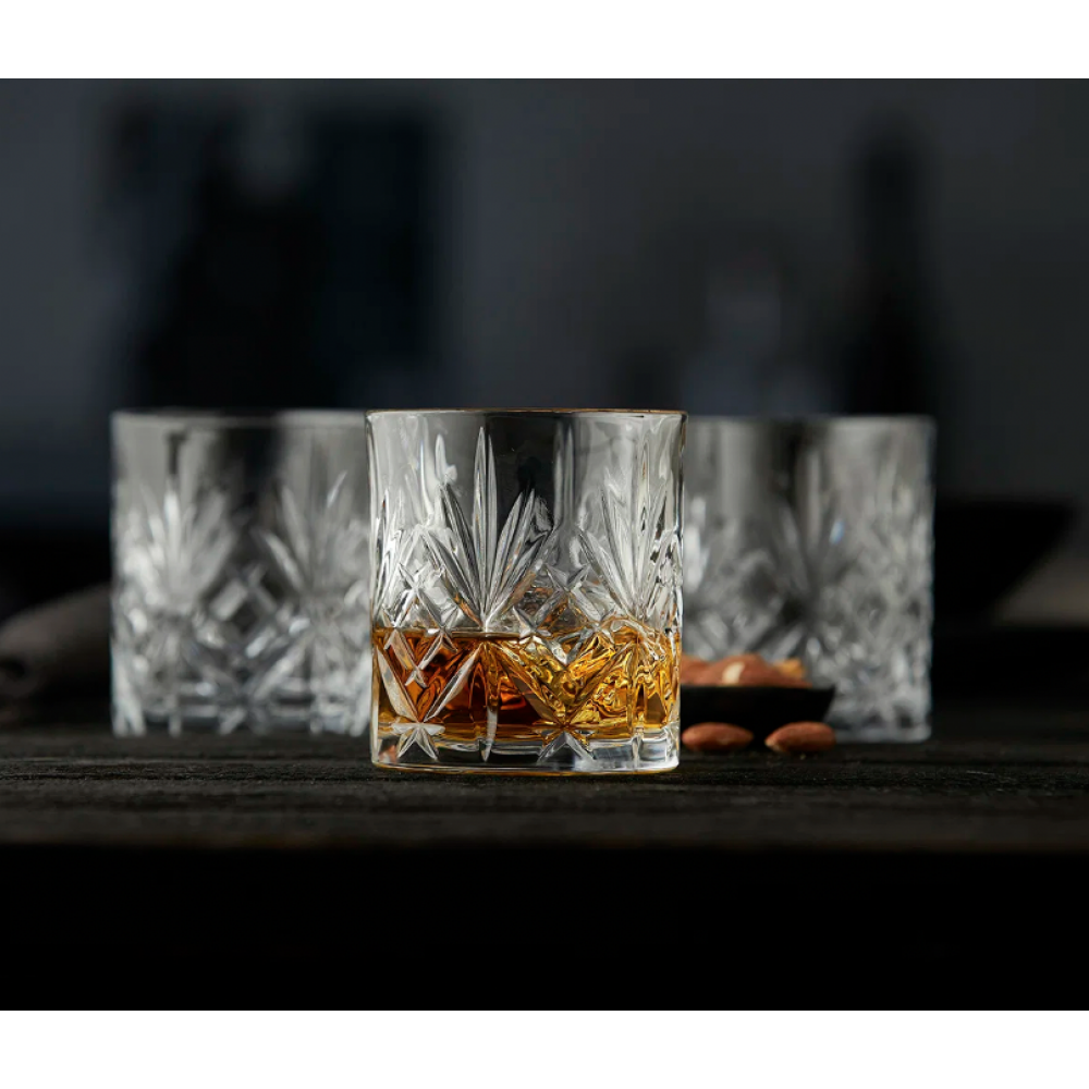 Lyngby Glas Krystal Melodia Whiskyglas 31 cl 12 stk.