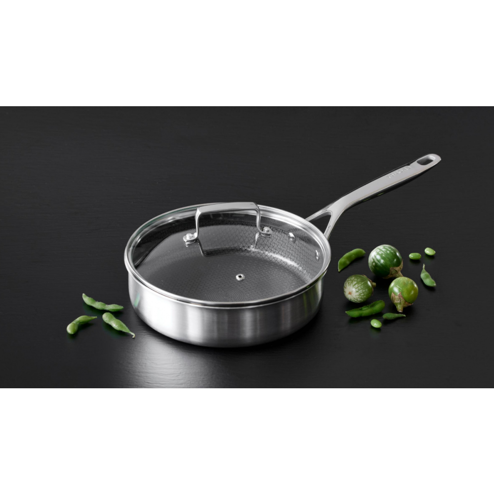 Morsø 79NORD Hybrid Sauterpande med glaslåg