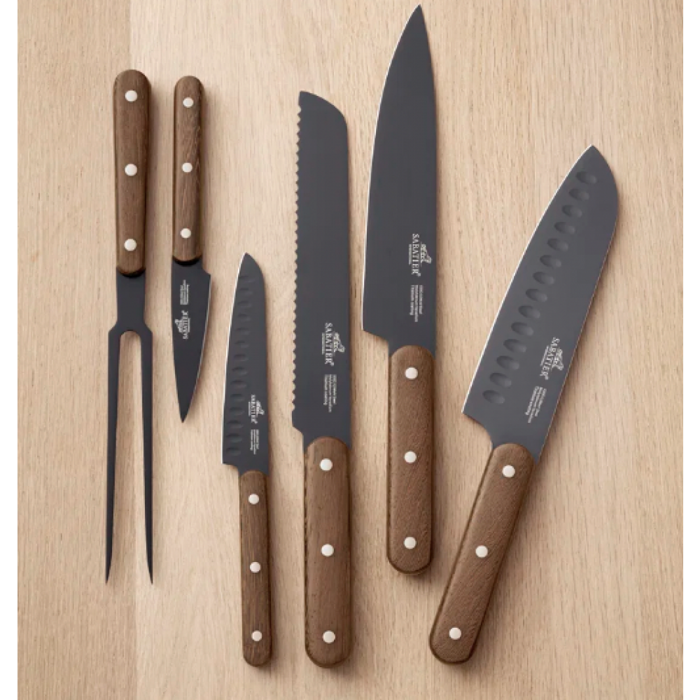 Lion Sabatier International Phenix Walnut Knivsæt 6 dele
