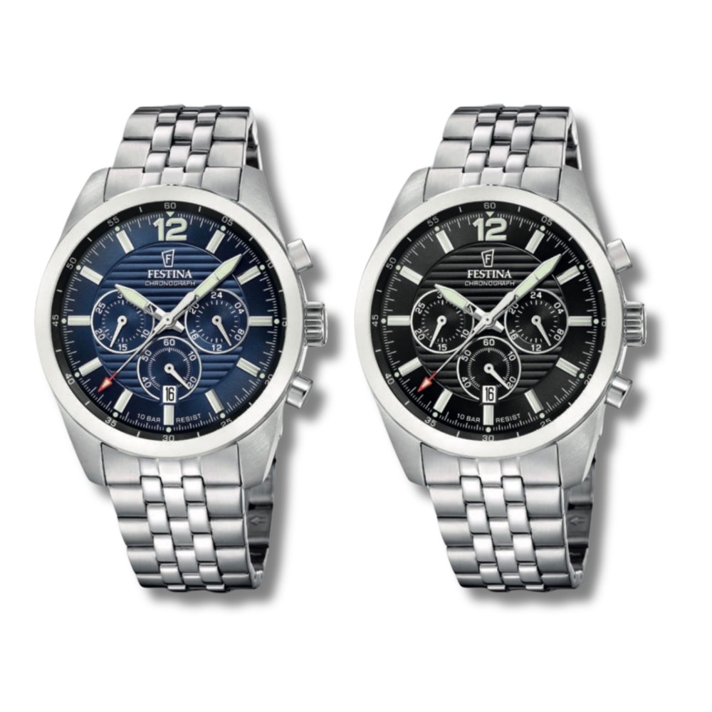 Festina Watches - Stilfuldt herreur med stopur