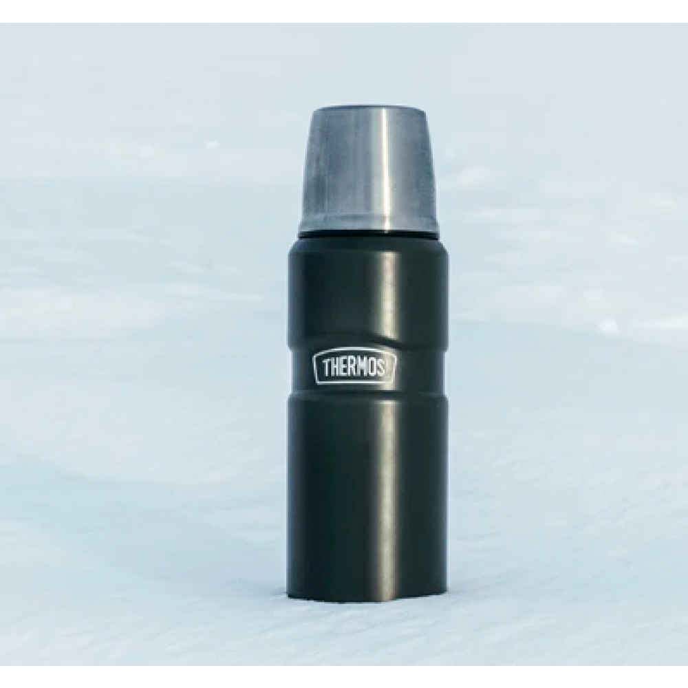 ThermosStainlessKingTermoflaske470mlArmy-05