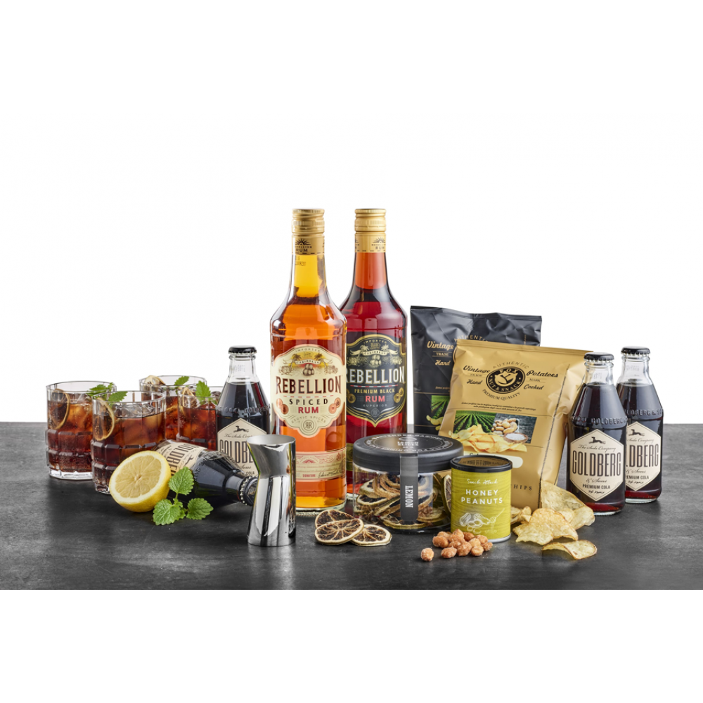 Gavepakke Rom & Cola - Giga