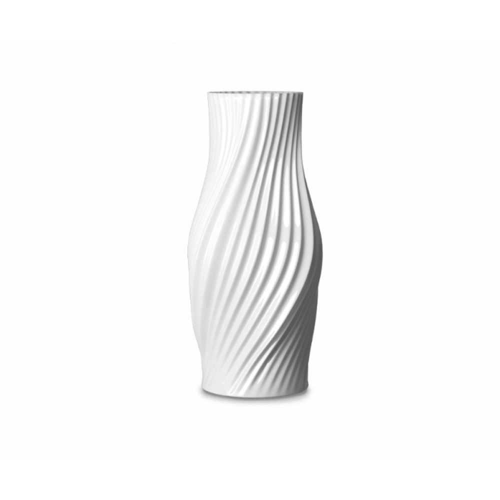 LyngbyPorcelnTwistVase31cm-01
