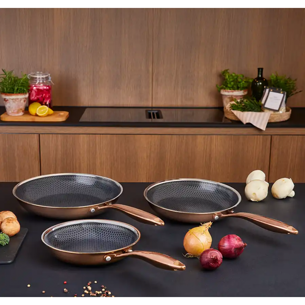 Hâws santo hybrid stegepandesæt 3 dele - rose gold