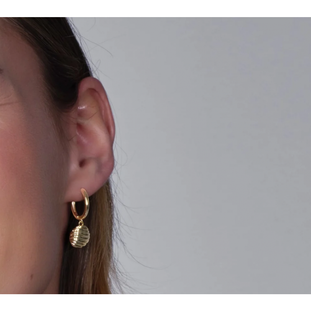 Nordahl Jewellery ørehængere Cirkel