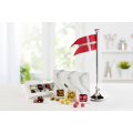 Georg Jensen - Dansk Flag og Alfredo Brødkurv