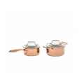 Hâws santo hybrid kasserolle & Gryde -rose gold – inkl. låg
