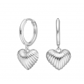 Nordahl Jewellery Halskæde og Øreringe hjerte 